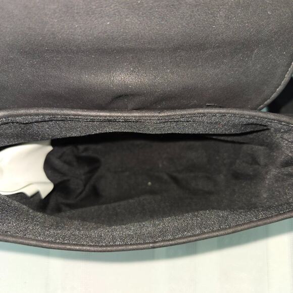 Claire's Young Girls Black Suede Boho Crossbody Purse with Fringe - NWT - Picture 6 of 6